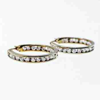 Sky Jewelry Серебряные серьги 925 проба с фианитами