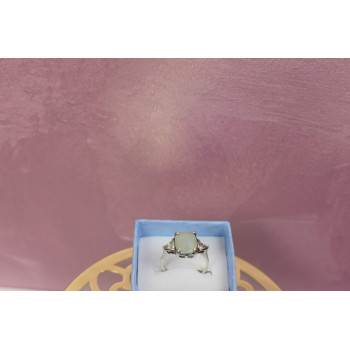 Sky Jewelry Серебряное кольцо с камнем Авантюрин