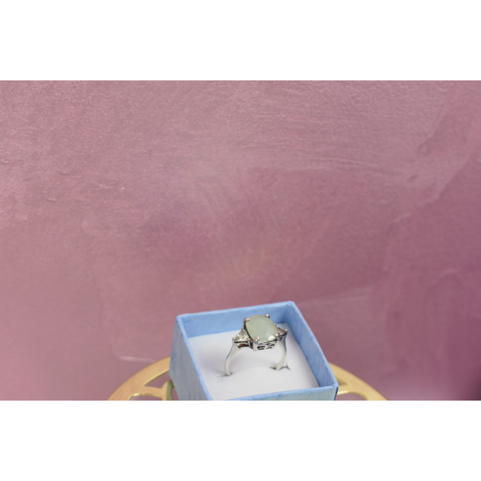 Sky Jewelry Серебряное кольцо с камнем Авантюрин