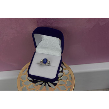 Sky Jewelry Серебряное кольцо с камнем Ляпис-Лазурь