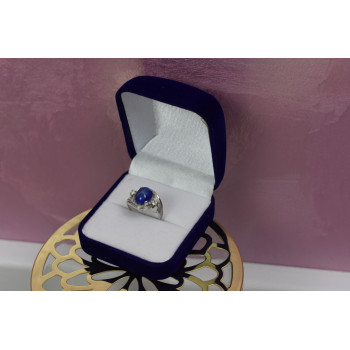 Sky Jewelry Серебряное кольцо с камнем Ляпис-Лазурь