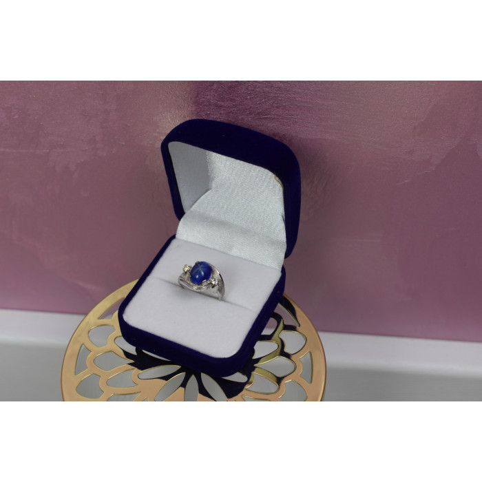 Sky Jewelry Серебряное кольцо с камнем Ляпис-Лазурь