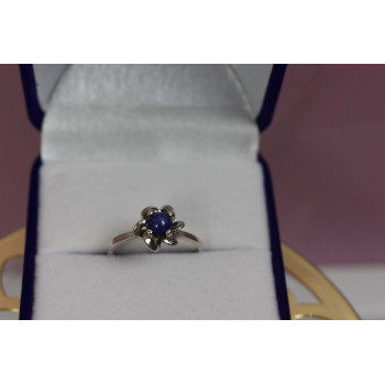 Sky Jewelry Серебряное кольцо с камнем Ляпис-Лазурь