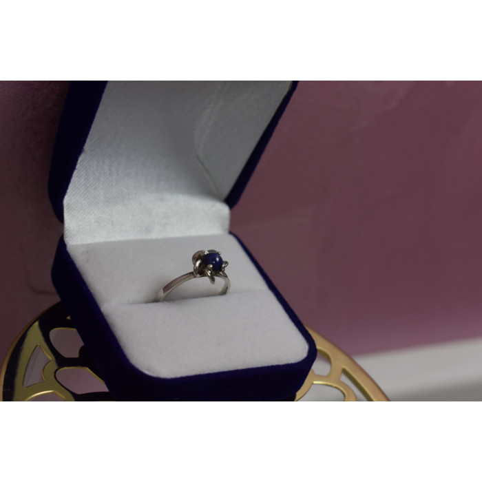 Sky Jewelry Серебряное кольцо с камнем Ляпис-Лазурь