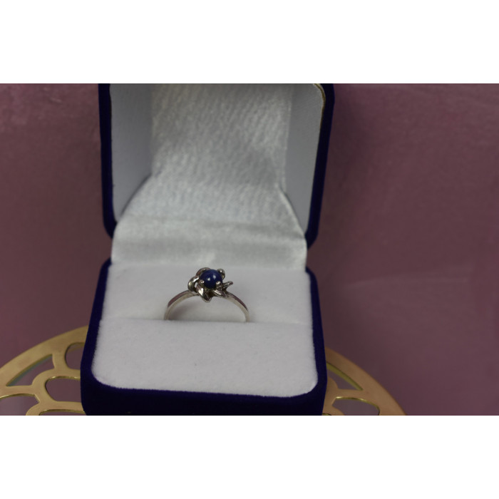 Sky Jewelry Серебряное кольцо с камнем Ляпис-Лазурь