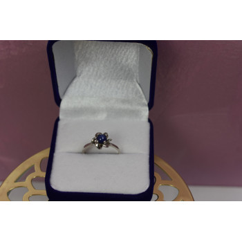 Sky Jewelry Серебряное кольцо с камнем Ляпис-Лазурь