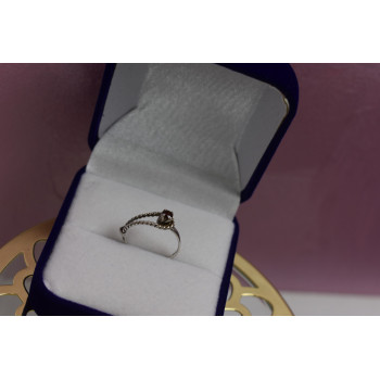 Sky Jewelry Серебряное кольцо с гранатом