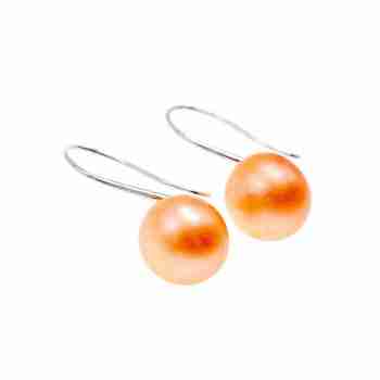 Sky Jewelry Серебряные серьги с жемчугом