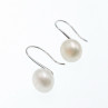 Sky Jewelry Серебряные серьги с жемчугом