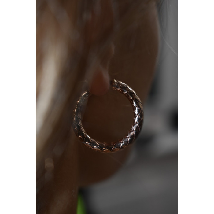 Sky Jewelry Серебряные серьги в позолоте