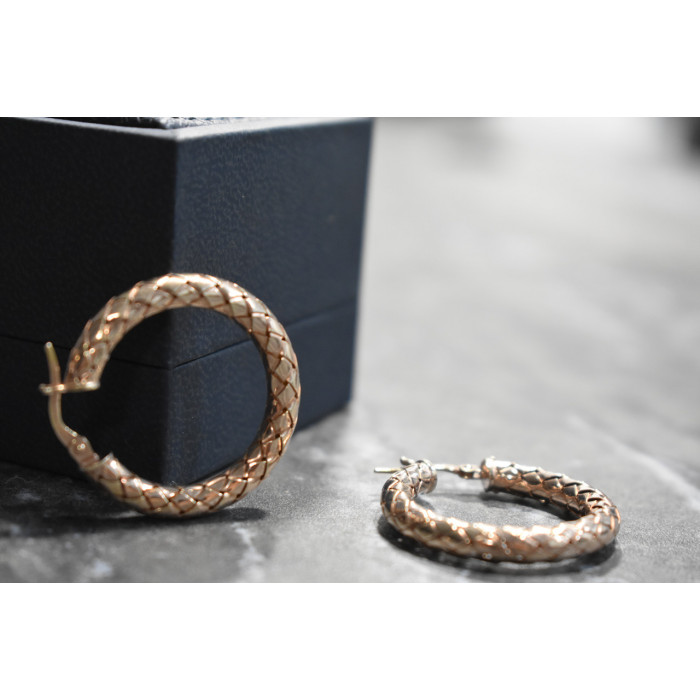 Sky Jewelry Серебряные серьги в позолоте