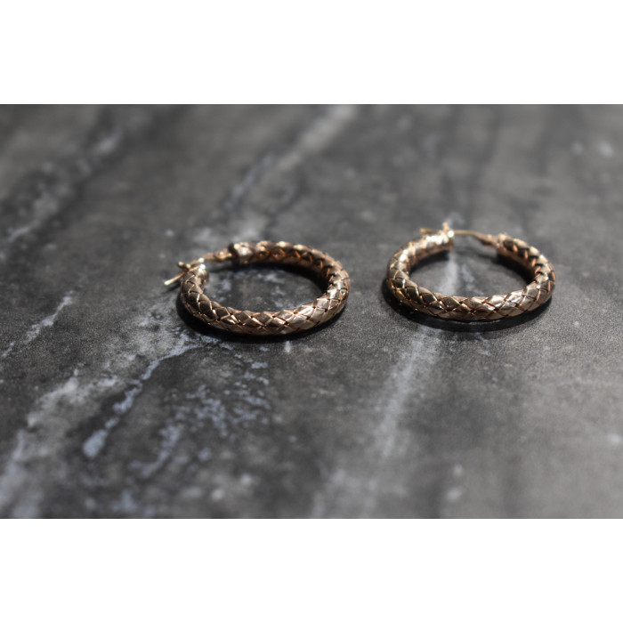 Sky Jewelry Серебряные серьги в позолоте