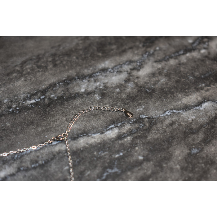 Sky Jewelry Серебряная цепочка с кулоном луна и звезда