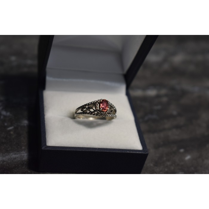 Sky Jewelry Серебряное кольцо 925 пробы с Рубином