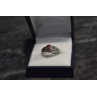 Sky Jewelry Серебряное кольцо 925 пробы с Рубином