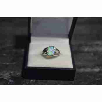Sky Jewelry Серебряное кольцо 925 проба с Опалом