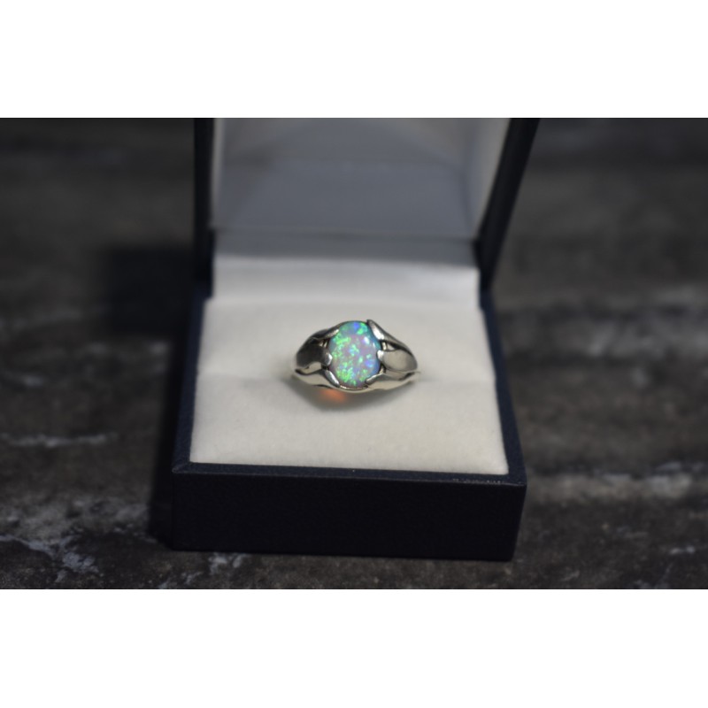 Sky Jewelry Серебряное кольцо 925 проба с Опалом