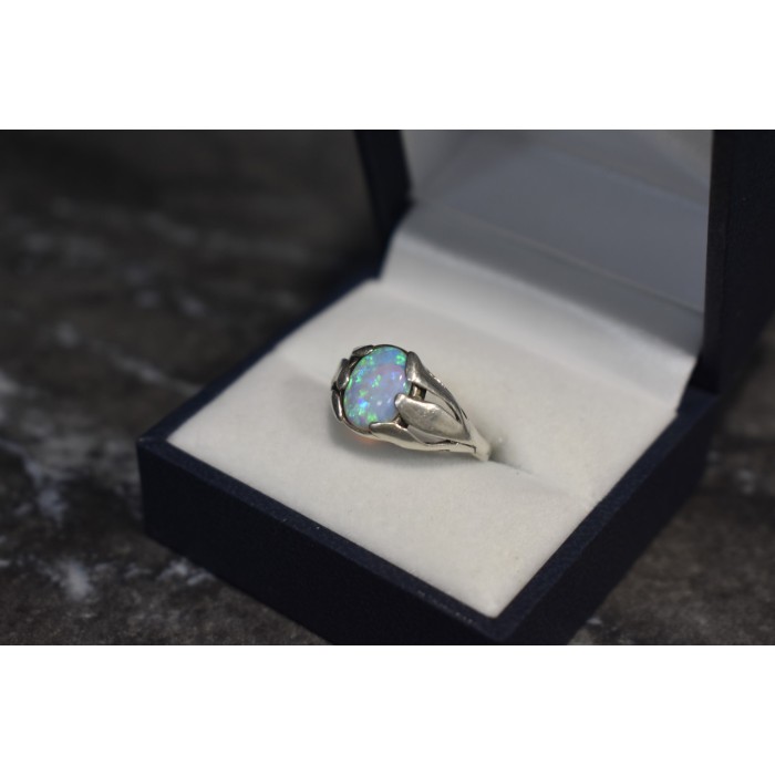 Sky Jewelry Серебряное кольцо 925 проба с Опалом