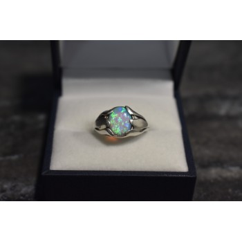 Sky Jewelry Серебряное кольцо 925 проба с Опалом