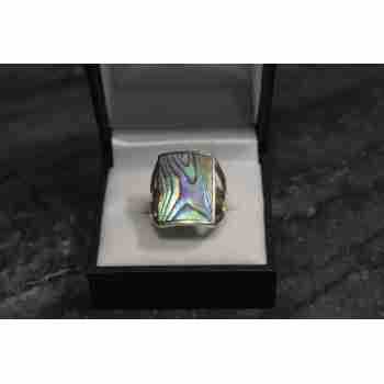 Sky Jewelry Серебряное кольцо 925 проба с камнем Галиотис