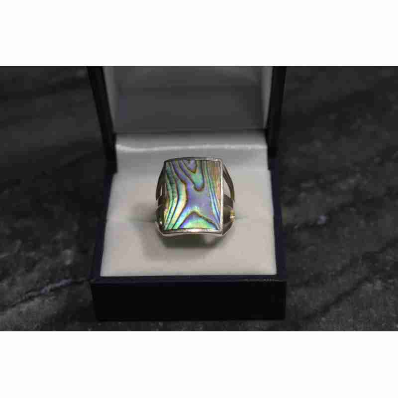 Sky Jewelry Серебряное кольцо 925 проба с камнем Галиотис