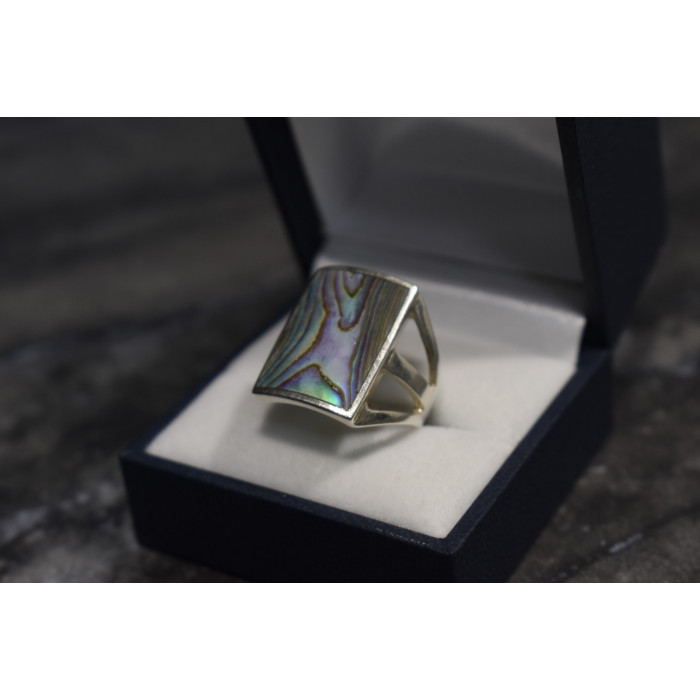 Sky Jewelry Серебряное кольцо 925 проба с камнем Галиотис