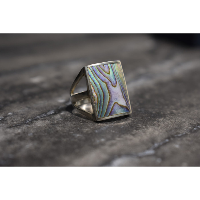 Sky Jewelry Серебряное кольцо 925 проба с камнем Галиотис