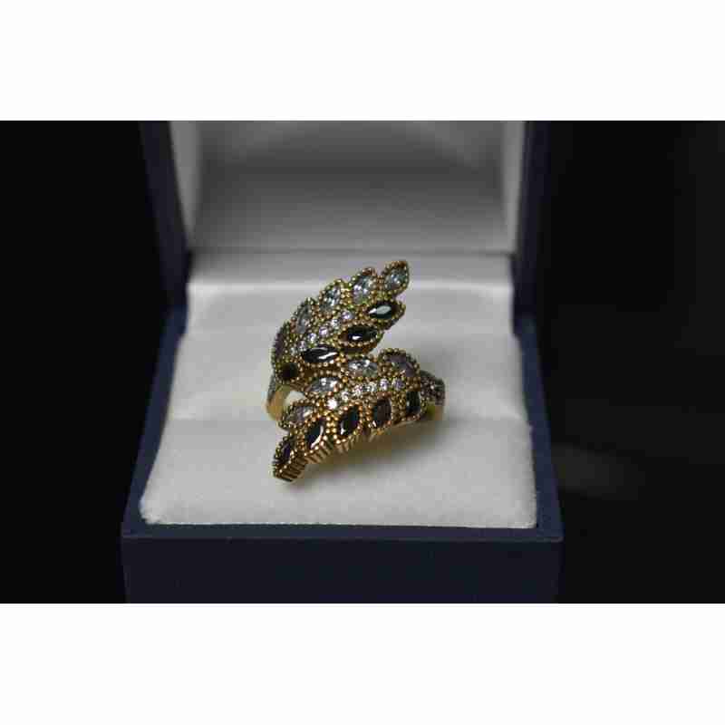 Sky Jewelry Серебряное кольцо 925 пробы с Алпанитами