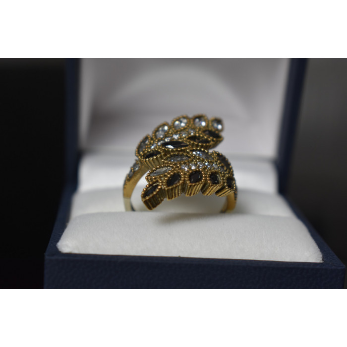 Sky Jewelry Серебряное кольцо 925 пробы с Алпанитами