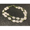Sky Jewelry Ожерелье c кварцем и зеленым перидотом