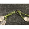 Sky Jewelry Ожерелье c кварцем и зеленым перидотом