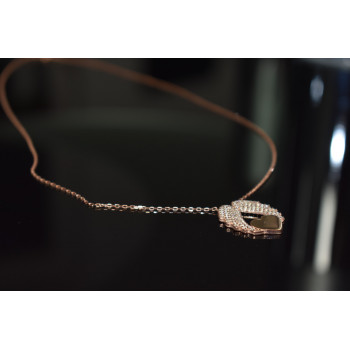 Sky Jewelry Серебряное колье *Крылья ангела с Сердцем