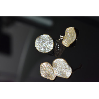 Sky Jewelry Серебряный комплект 925 проба с фианитами