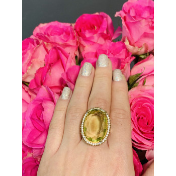 Sky Jewelry Серебряное кольцо 925 пробы с Зеленым камнем Алпанит