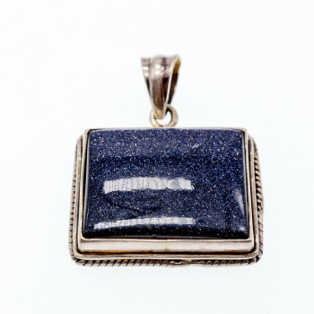 Sky Jewelry Серебряный кулон с камнем Содалит