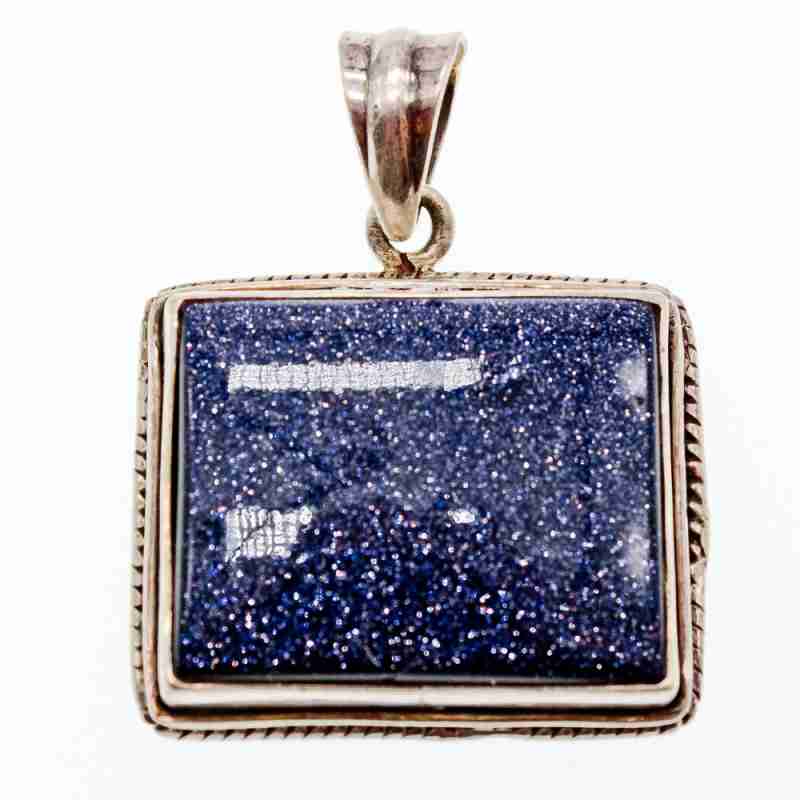 Sky Jewelry Серебряный кулон с камнем Содалит