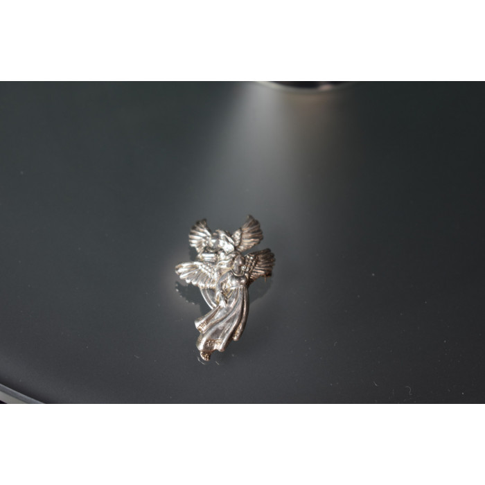 Sky Jewelry Винтажная серебряная брошь *Ангелы