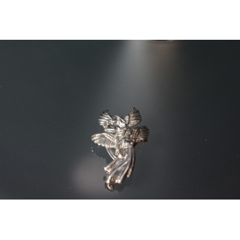 Sky Jewelry Винтажная серебряная брошь *Ангелы