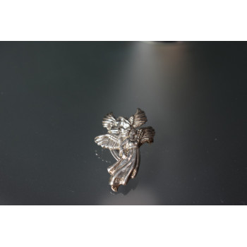 Sky Jewelry Винтажная серебряная брошь *Ангелы