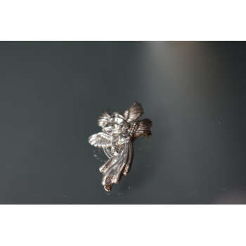 Sky Jewelry Винтажная серебряная брошь *Ангелы