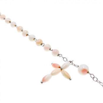 Sky Jewelry Серебряный браслет 925 пробы с Кораллом