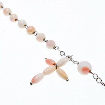 Sky Jewelry Серебряный браслет 925 пробы с Кораллом