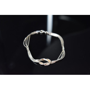 Sky Jewelry Элегантный серебряный браслет 925 проба Italy