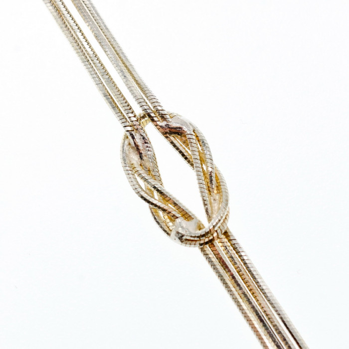 Sky Jewelry Элегантный серебряный браслет 925 проба Italy