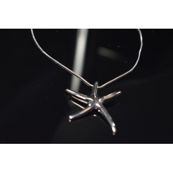 Sky Jewelry Серебряная цепочка с кулоном *Морская Звезда*