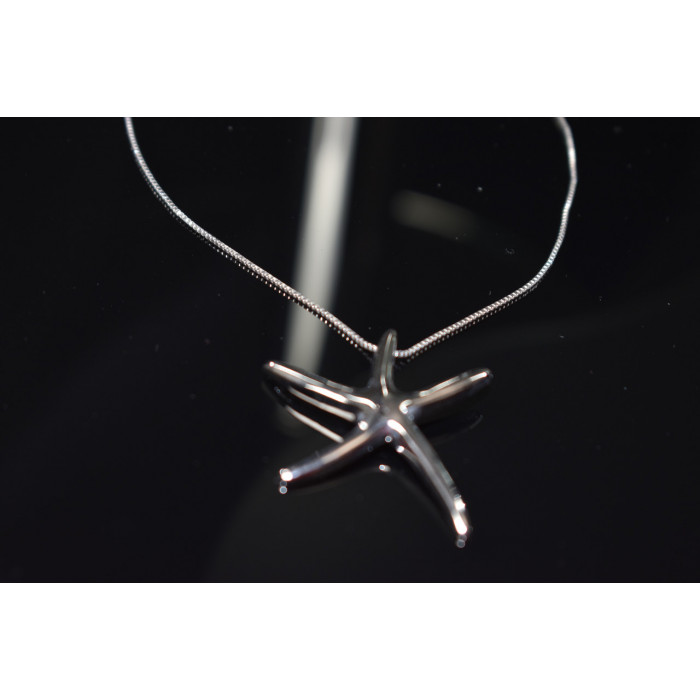 Sky Jewelry Серебряная цепочка с кулоном *Морская Звезда*