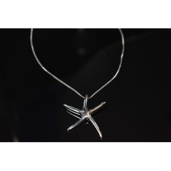 Sky Jewelry Серебряная цепочка с кулоном *Морская Звезда*
