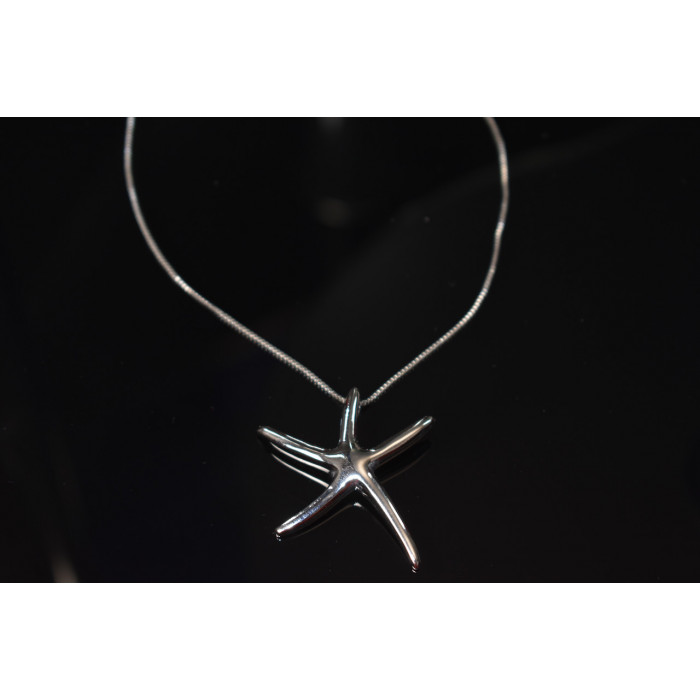 Sky Jewelry Серебряная цепочка с кулоном *Морская Звезда*