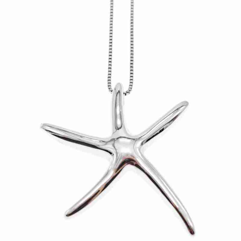 Sky Jewelry Серебряная цепочка с кулоном *Морская Звезда*