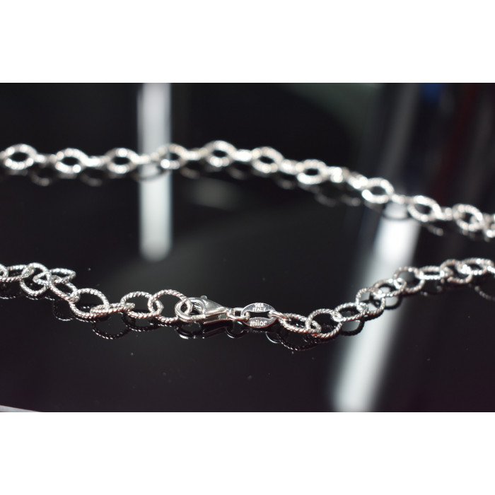 Sky Jewelry Стильная Серебряная цепочка Italy Milor 925 проба